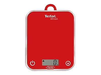 Tefal Optiss Rouge Rectangle Balance De Ménage électronique - Image 2