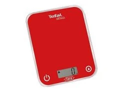 Tefal Optiss Rouge Rectangle Balance De Ménage électronique