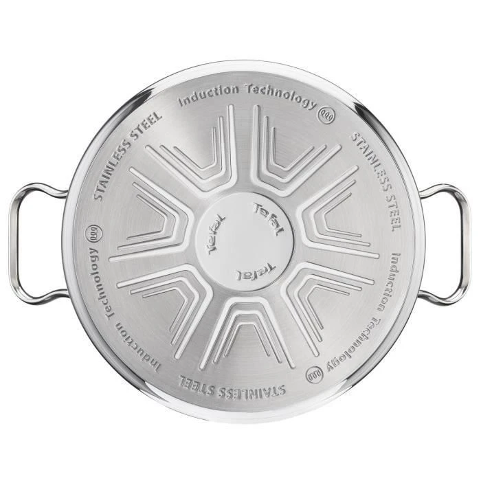 TEFAL A705A835 Duetto Batterie De Cuisine Inox Set 7 Pieces Induction - 3 Faitouts + 1 Casserole - Image 4