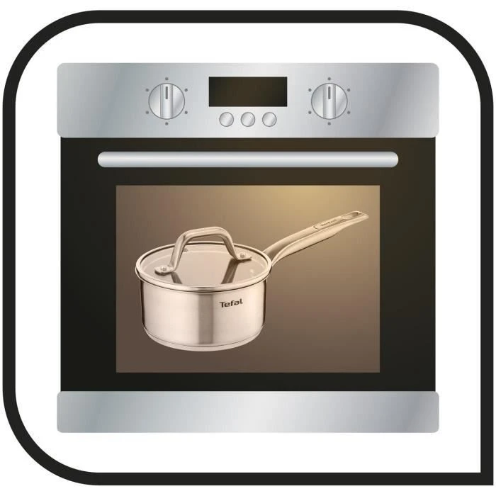 TEFAL A705A835 Duetto Batterie De Cuisine Inox Set 7 Pieces Induction - 3 Faitouts + 1 Casserole - Image 5