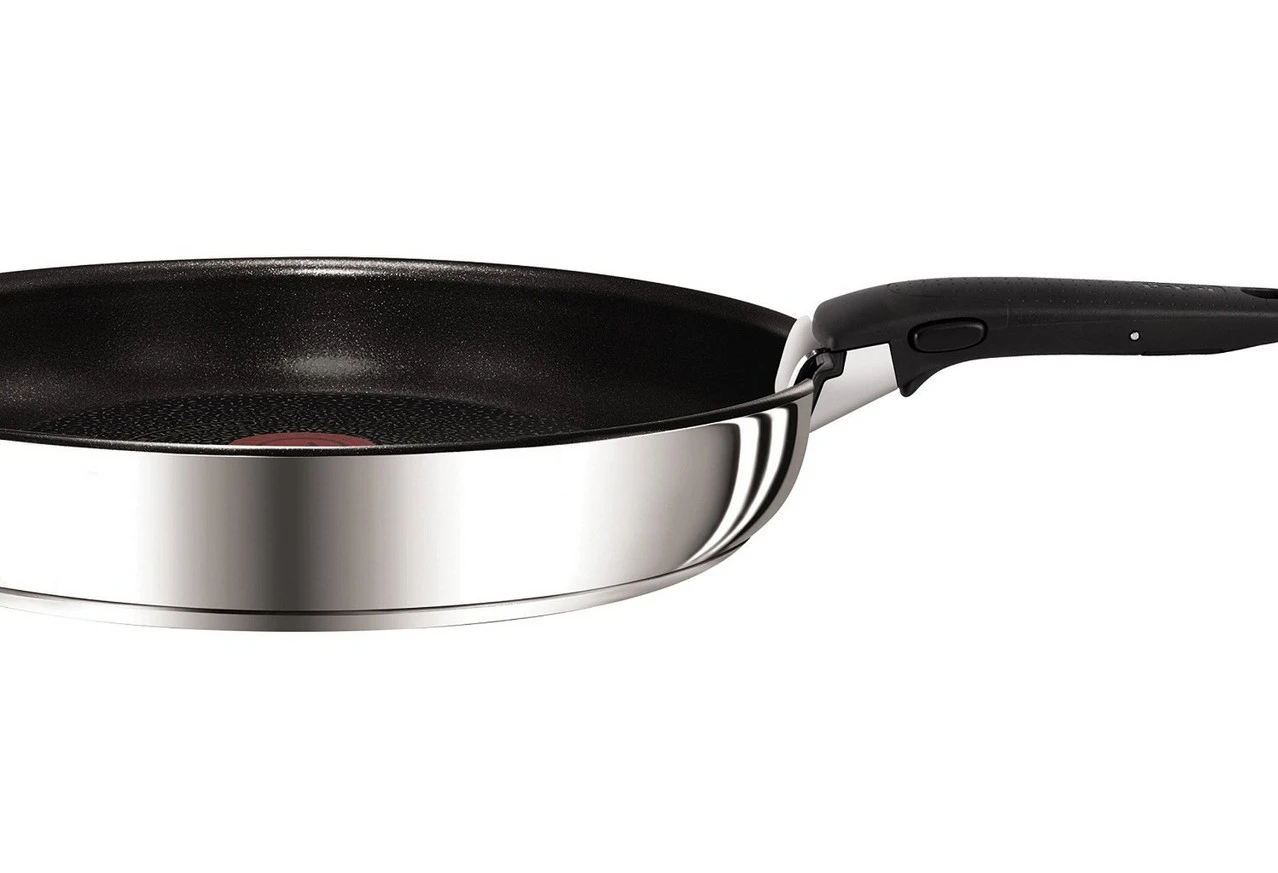 Lot De 2 Poêles 22/26cm Inox + Poignée Ingenio Preference - L9409002 - Tefal