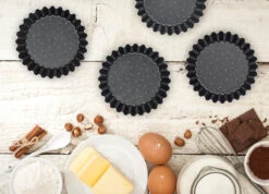 Lot De 4 Moules à Tartelettes Tefal PerfectBake J5548102