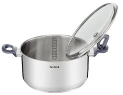 Faitout Inox 24cm + Couvercle Daily Cook - G7124614 - Tefal