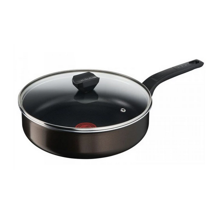 Sauteuse Anti-adhésive 24cm + Couvercle Easy Cook & Clean - B5543202 - Tefal - Image 2