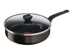 Sauteuse Anti-adhésive 26cm Avec Couvercle Easy Cook & Clean - B5543302 - Tefal