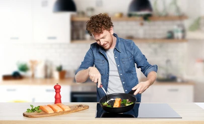 TEFAL G2550502 Poele 26 Cm UNLIMITED Tous Feux Dont Induction - Fabrication Francaise - Noir - Image 3