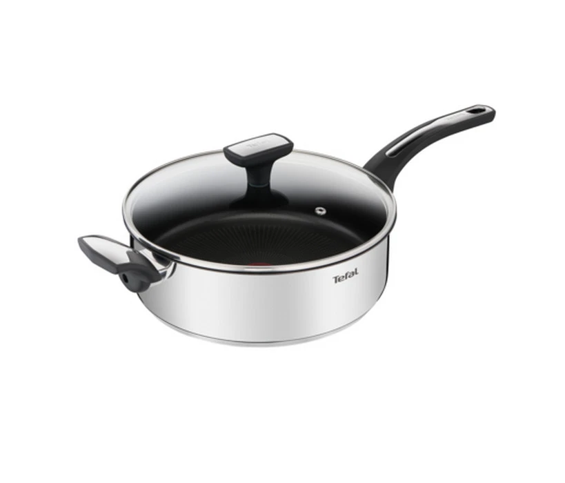 Sauteuse Inox 26cm Avec Couvercle Emotion - E3003304 - Tefal - Image 2