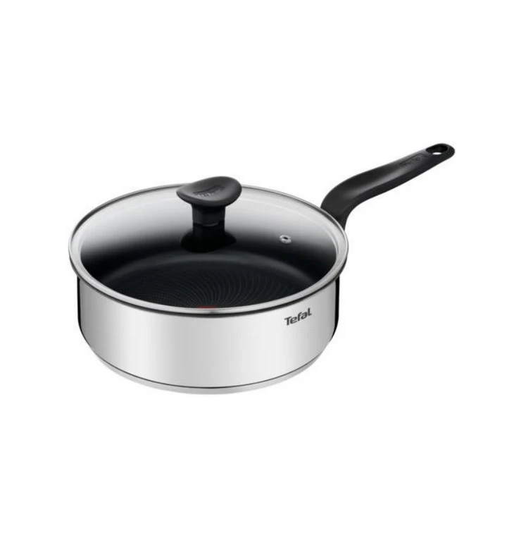 Sauteuse Inox 24cm + Couvercle Primary - E3093204 - Tefal - Image 2
