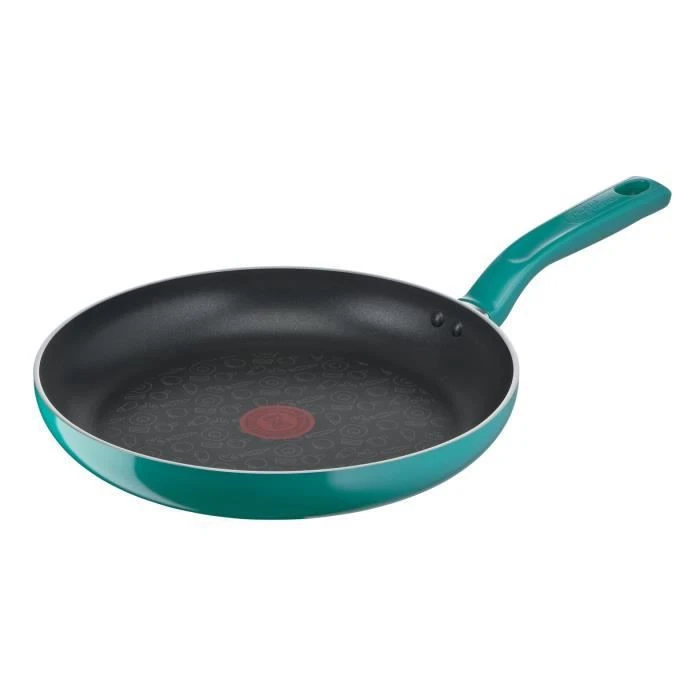 CHEFCLUB BY TEFAL G8040604 Poele 28 Cm Bleu Canard, Revetement Antiadhesif, Compatible Tous Feux Dont Induction. - Image 2