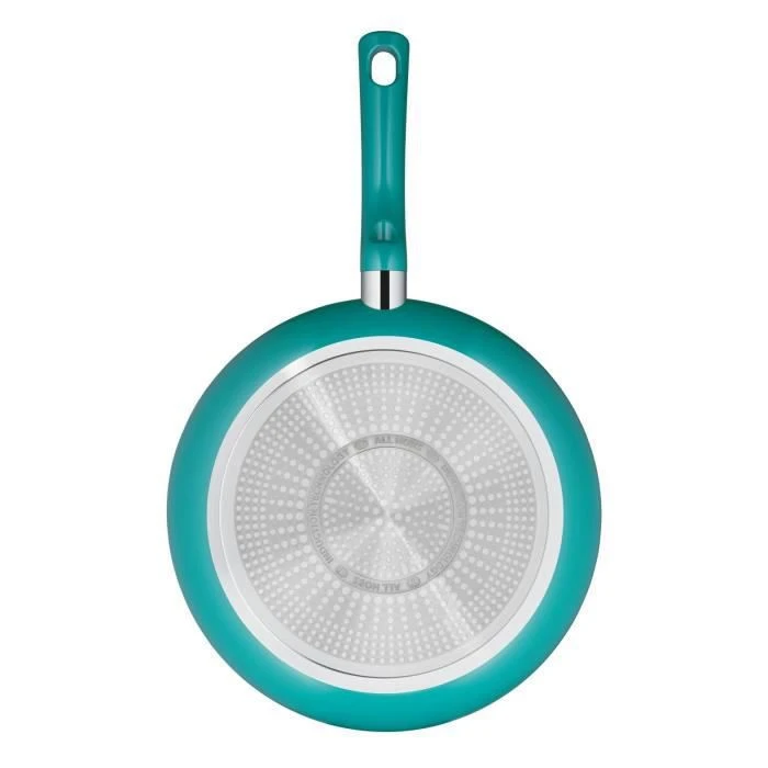 CHEFCLUB BY TEFAL G8040604 Poele 28 Cm Bleu Canard, Revetement Antiadhesif, Compatible Tous Feux Dont Induction. - Image 3