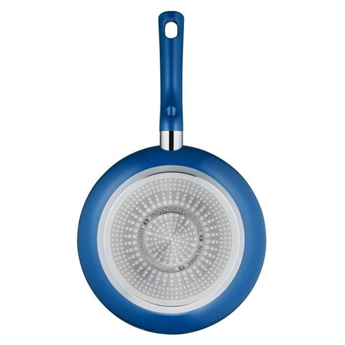 CHEFCLUB BY TEFAL G8050404 Poele 24cm Bleu Myrtille, Revetement Antiadhesif, Compatible Tous Feux Dont Induction. - Image 3