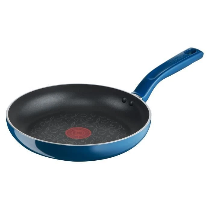 CHEFCLUB BY TEFAL G8050404 Poele 24cm Bleu Myrtille, Revetement Antiadhesif, Compatible Tous Feux Dont Induction. - Image 2