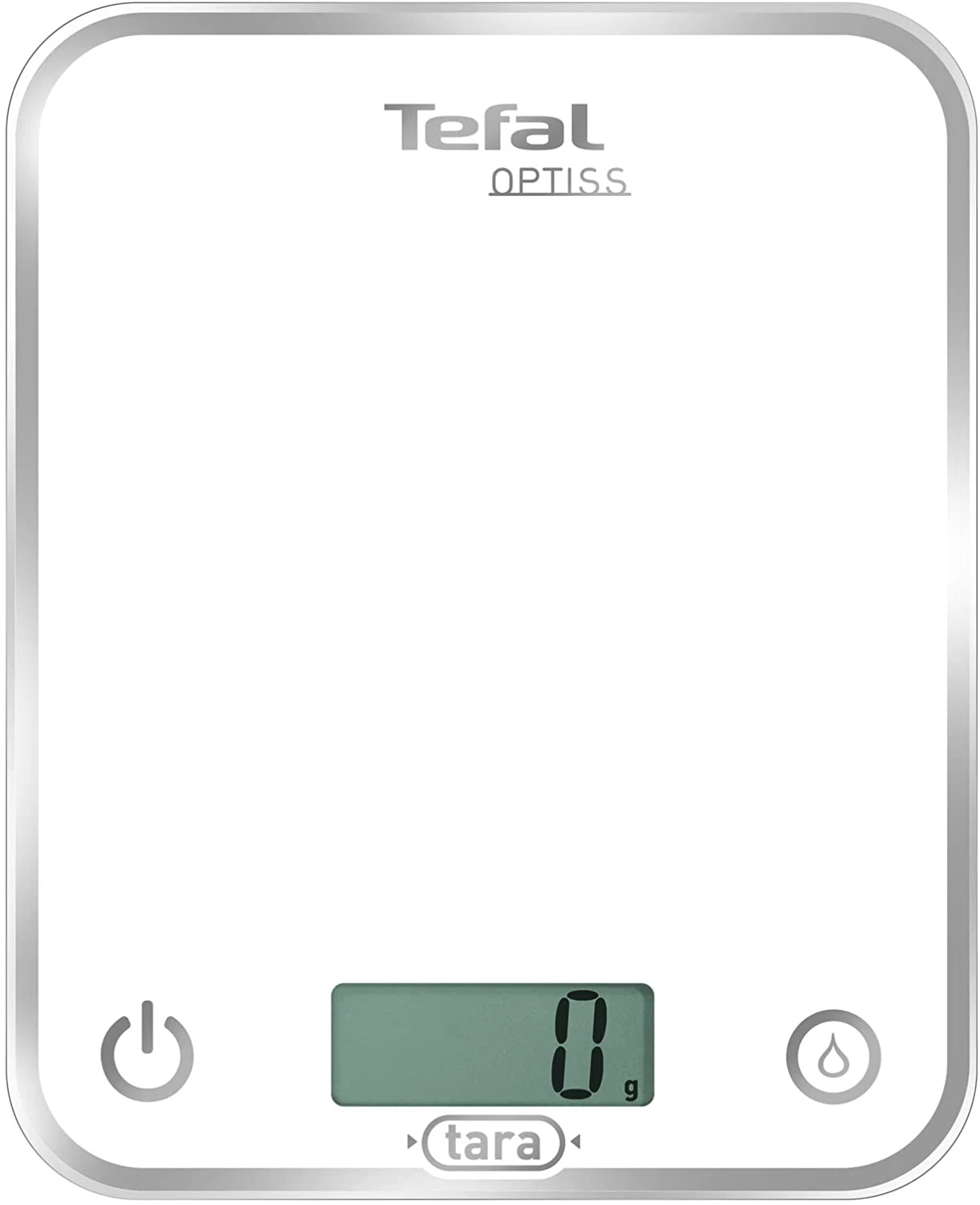 Tefal Balance De Cuisine électronique Avec Fonction Tare Et écran LCD Blanc
