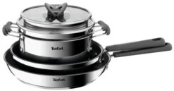 Tefal Opti'Space Batterie De Cuisine 6 Pièces