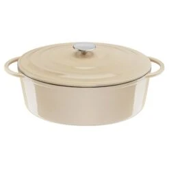 Tefal LOV Faitout Ovale 34 Cm Beige