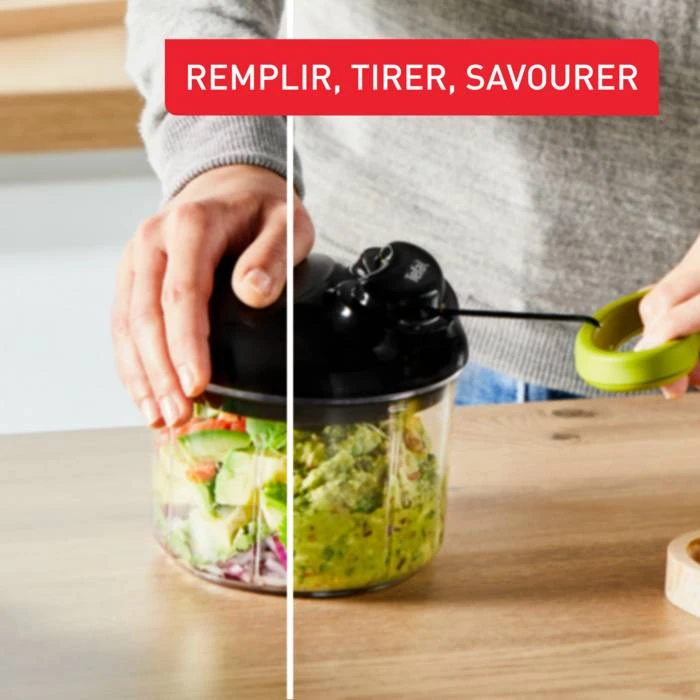 Tefal Hachoir Manuel 5 Secondes 900ml - Image 3