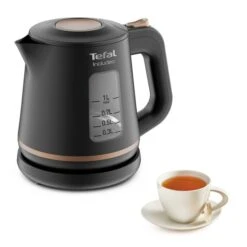 Tefal Bouilloire électrique INCLUDEO 1 L, Utilisation Facile Pratique, Poignée Ergonomique